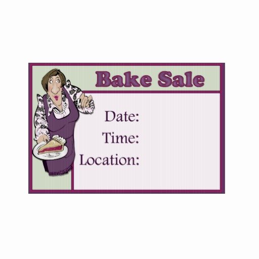 Free Printable Bake Sale Signs Luxury Bake Sale Signs