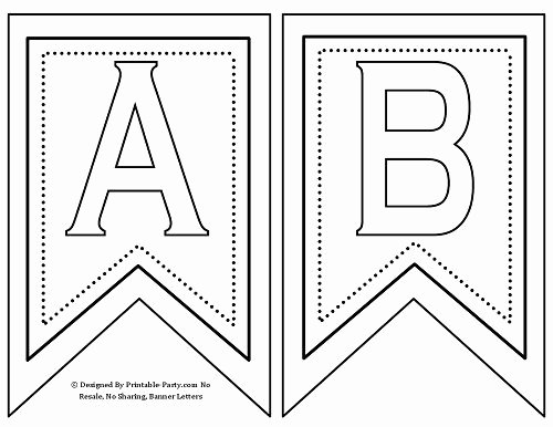 Free Printable Banner Template Fresh Free Printable Banner Letters A Z 0 9 Th St Rd Nd