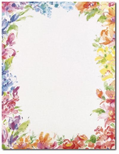 Free Printable Border Designs for Paper Beautiful 10 Flower Border Design Paper Flower Page Border
