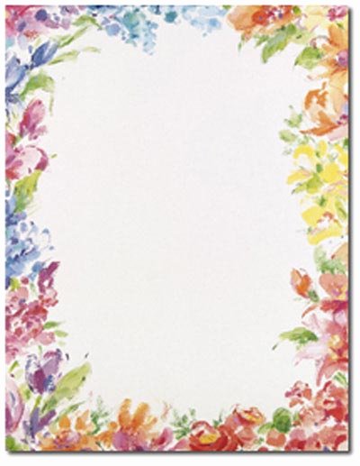 Free Printable Border Designs for Paper Beautiful 10 Flower Border Design Paper Flower Page Border