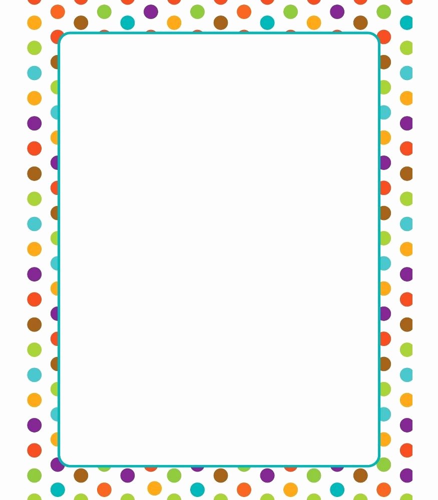 Free Printable Border Designs for Paper New School theme Border Reading