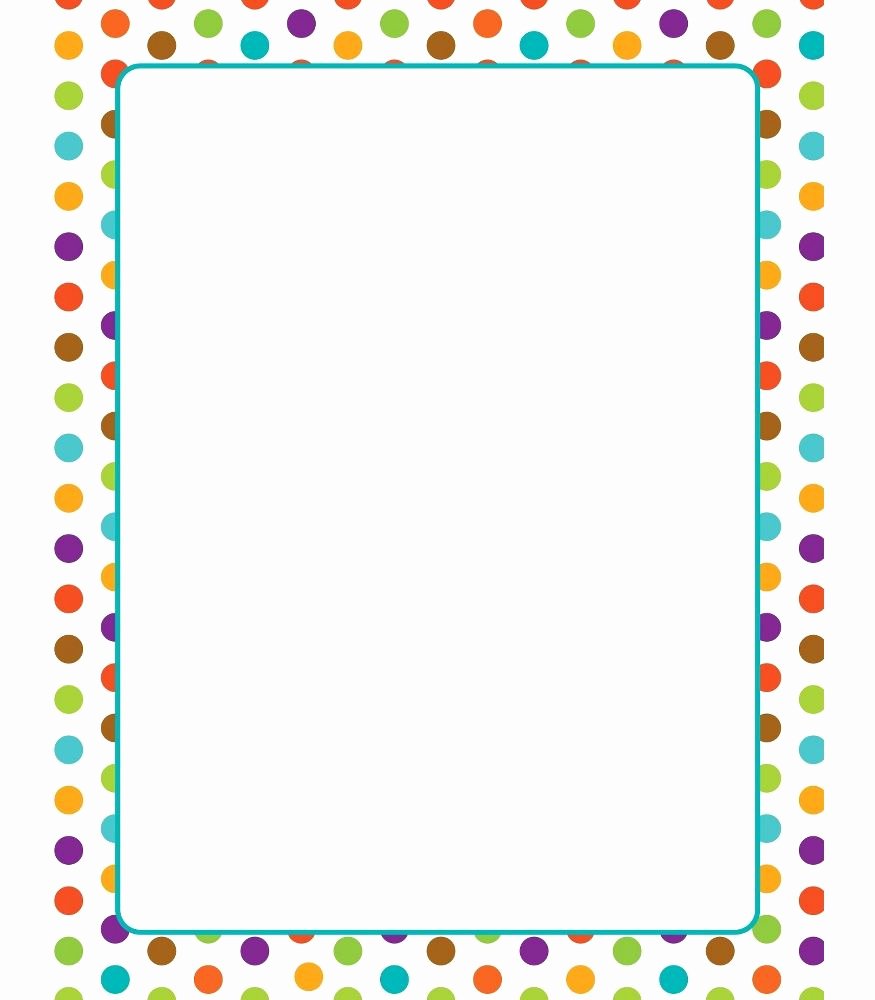 Free Printable Border Designs for Paper New School theme Border Reading