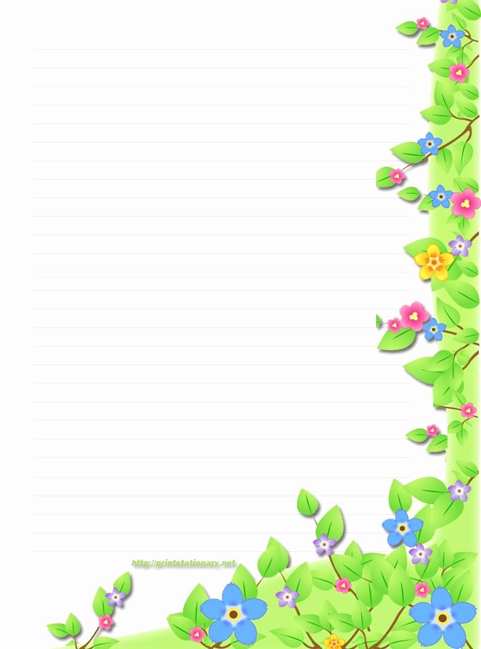 Free Printable Border Designs for Paper Unique Free Border Templates