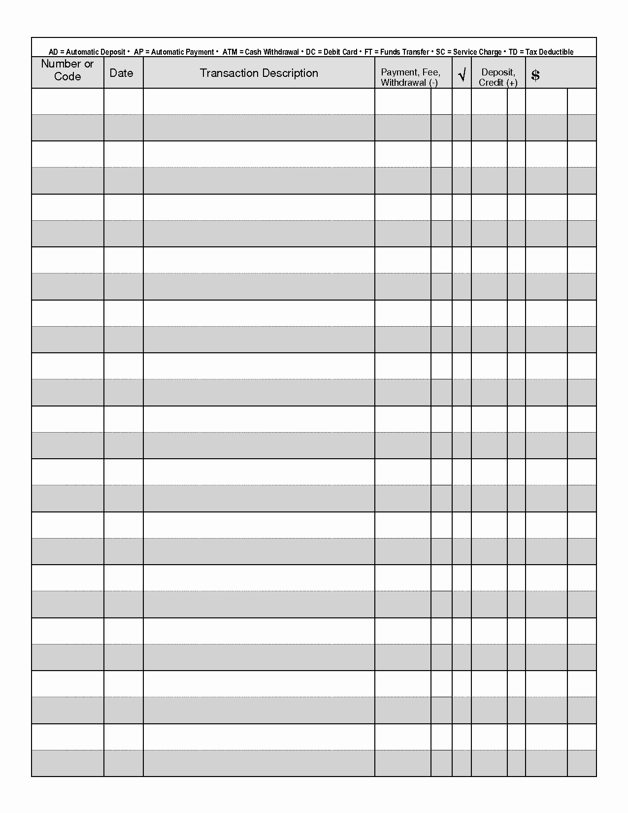 Free Printable Checks Template Awesome Optimus 5 Search Image Check Registers