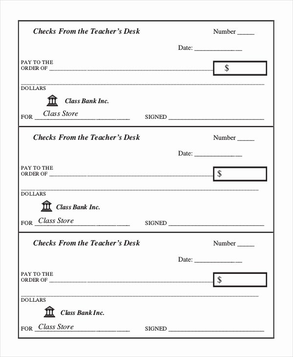 Free Printable Checks Template Elegant Payroll Check Templates 10 Free Printable Word Excel &amp; Pdf