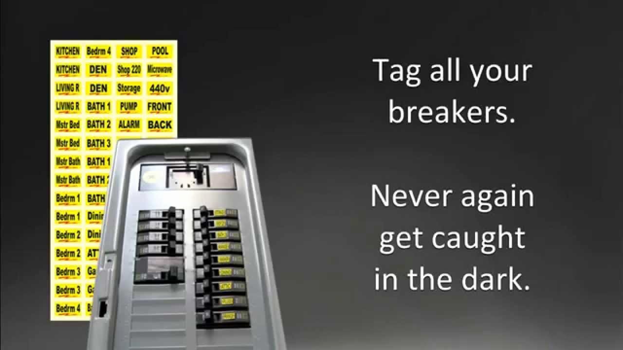 Free Printable Circuit Breaker Panel Labels Unique Breaker Box Labels — organize Your Circuits with Our