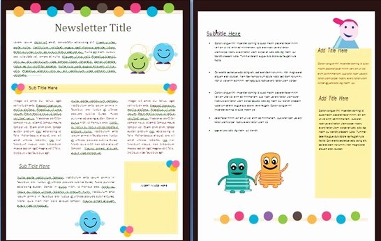 Free Printable Classroom Newsletter Templates Awesome Free Newsletter Templates