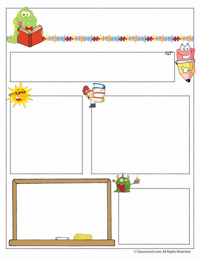 Free Printable Classroom Newsletter Templates Fresh Teacher Newsletter Templates Woo Jr Kids Activities