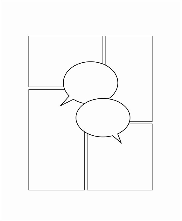 Free Printable Comic Strip Template Unique Ic Strip Template 7 Free Pdf Psd Documents Download