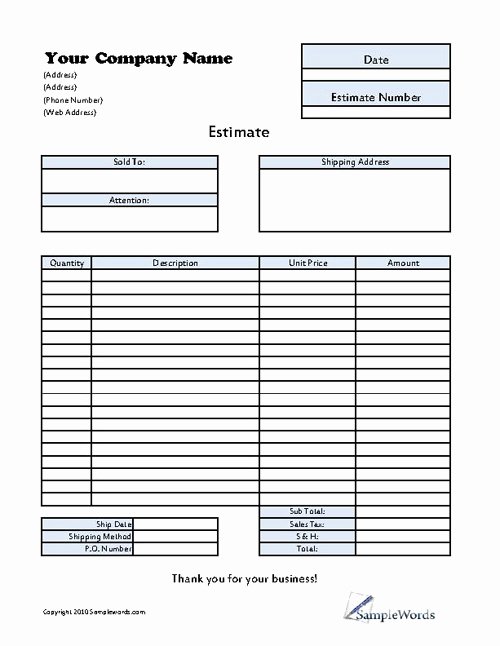 Free Printable Contractor Proposal forms Luxury Construction Proposal form Template