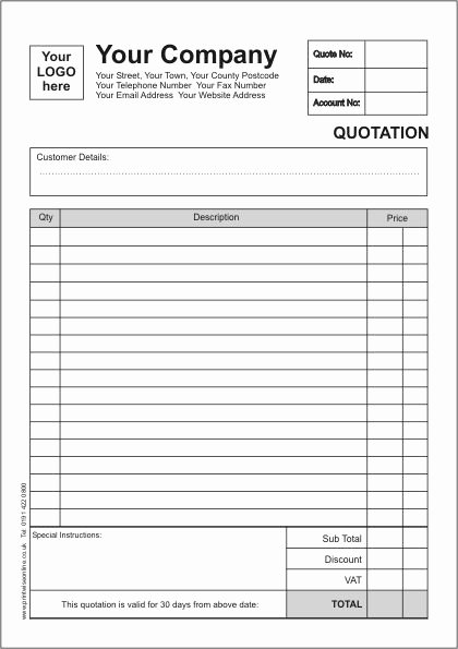 Free Printable Contractor Proposal forms Unique Free Printable Estimate forms Templates