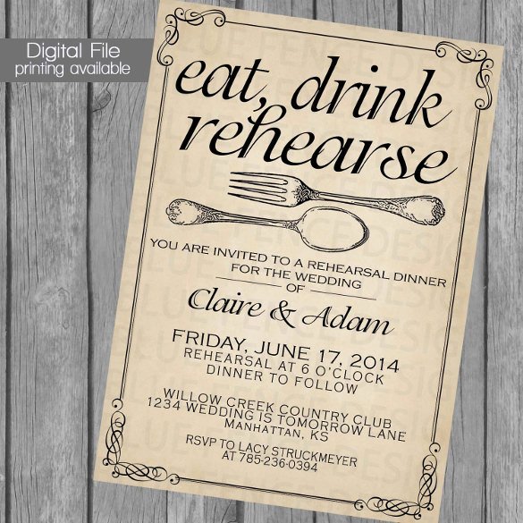 Free Printable Dinner Invitations Fresh 49 Dinner Invitation Templates Psd Ai Word