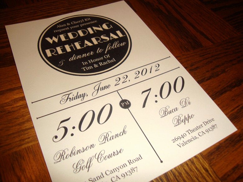 Free Printable Dinner Invitations Luxury Custom Printable Vintage Wedding Rehearsal Dinner Invitation