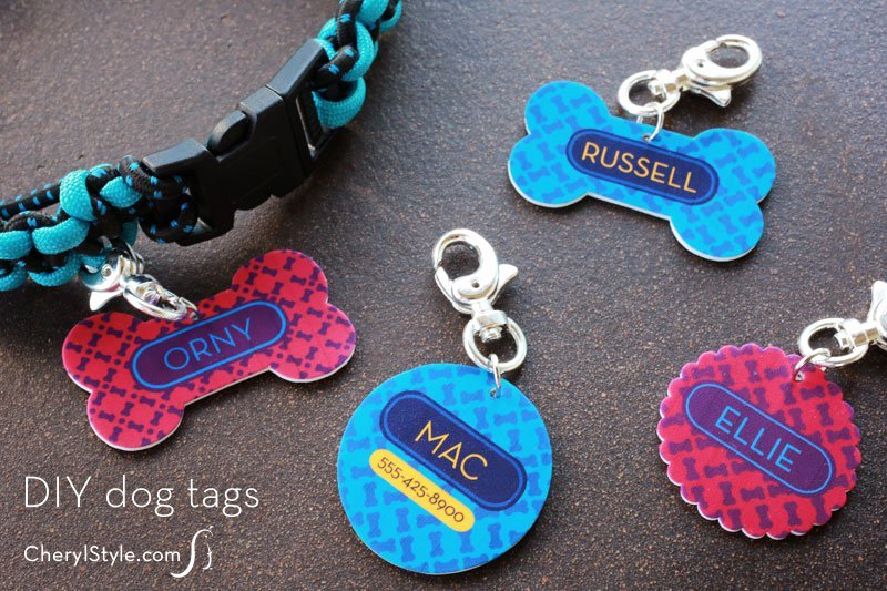 Free Printable Dog Tag Template Fresh Diy Shrinky Dinks Dog Tags with Free Printable