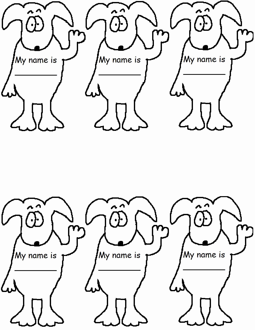 Free Printable Dog Tag Template Fresh Printable Pet Tag Templates Trials Ireland