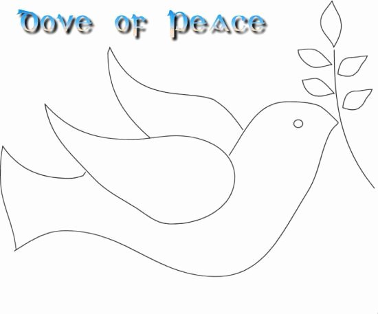 Free Printable Dove Template Best Of Printable Doves Of Peace