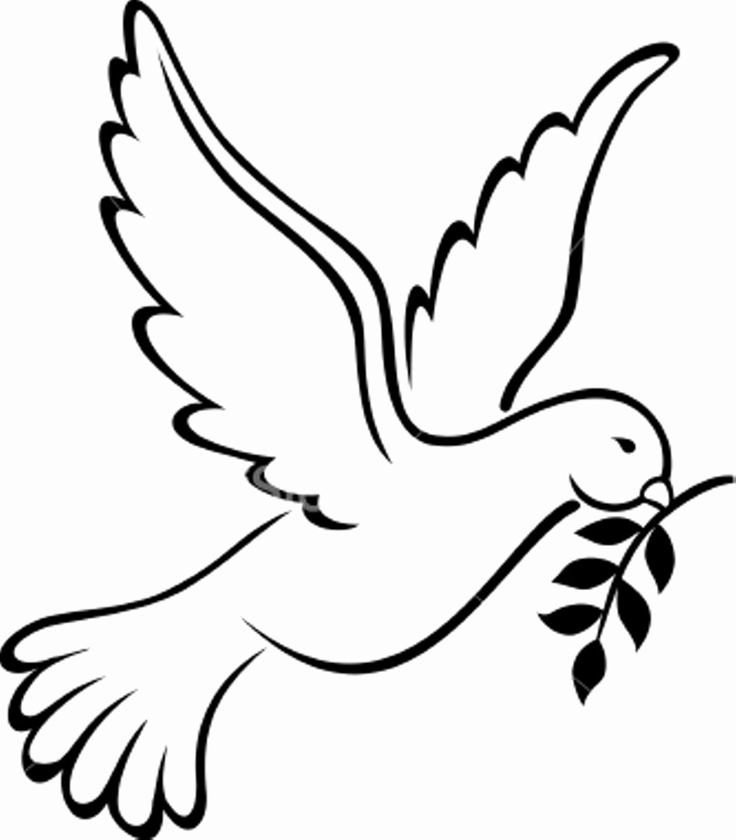 Free Printable Dove Template Luxury Peace Sign Template Cliparts