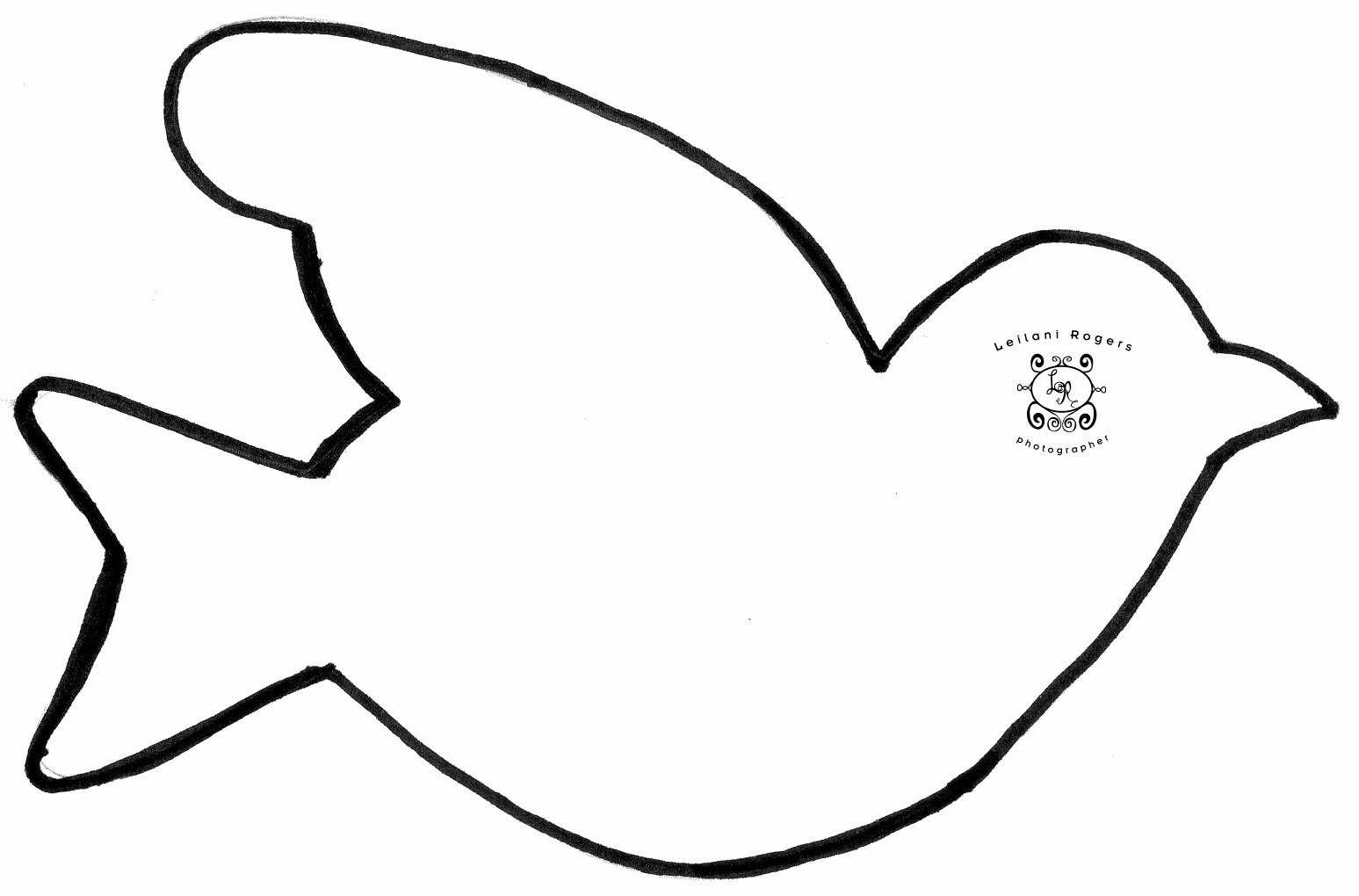 Free Printable Dove Template New My Many Colored Days Christmas Dove ornament Tutorial