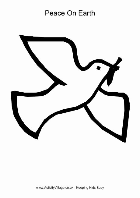 Free Printable Dove Template Unique Printable Dove Template