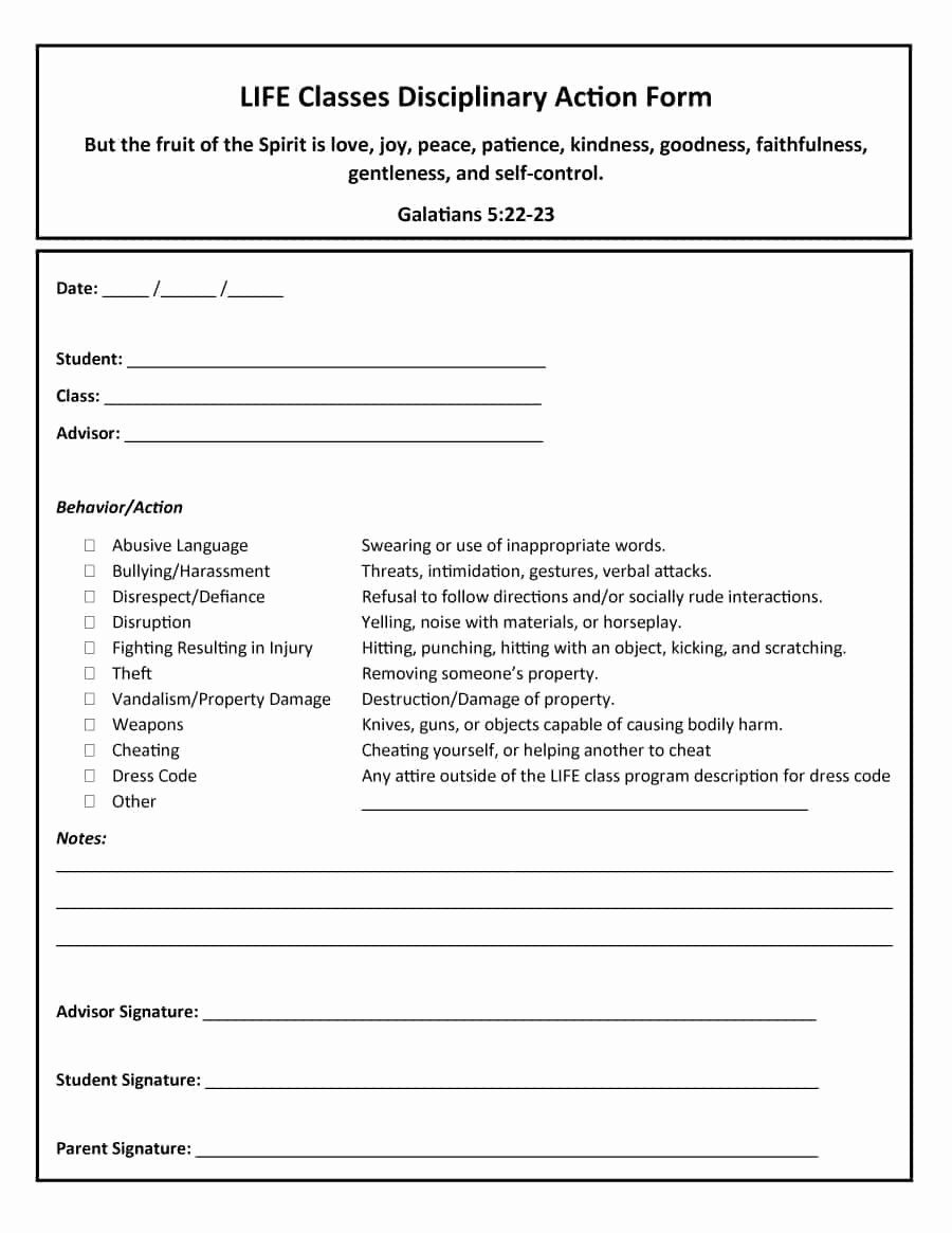 Free Printable Employee Write Up form Awesome 46 Effective Employee Write Up forms [ Disciplinary