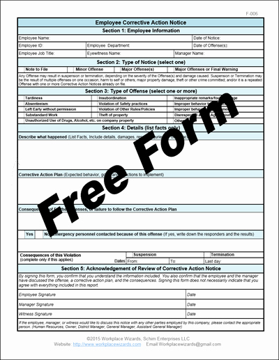 Free Printable Employee Write Up form Inspirational New Cumberland Pennsylvania Restaurant Consultants