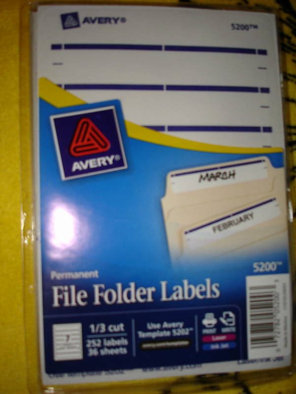 Free Printable File Folder Labels Luxury Avery Permanent File Folder Labels