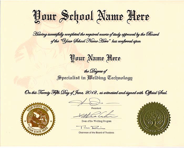 Free Printable Ged Certificate Best Of order Fake Welding Certificate Line Diplomas and More