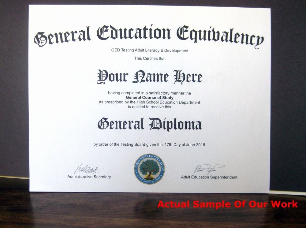 Free Printable Ged Certificate Inspirational Fake Diploma High School Ged