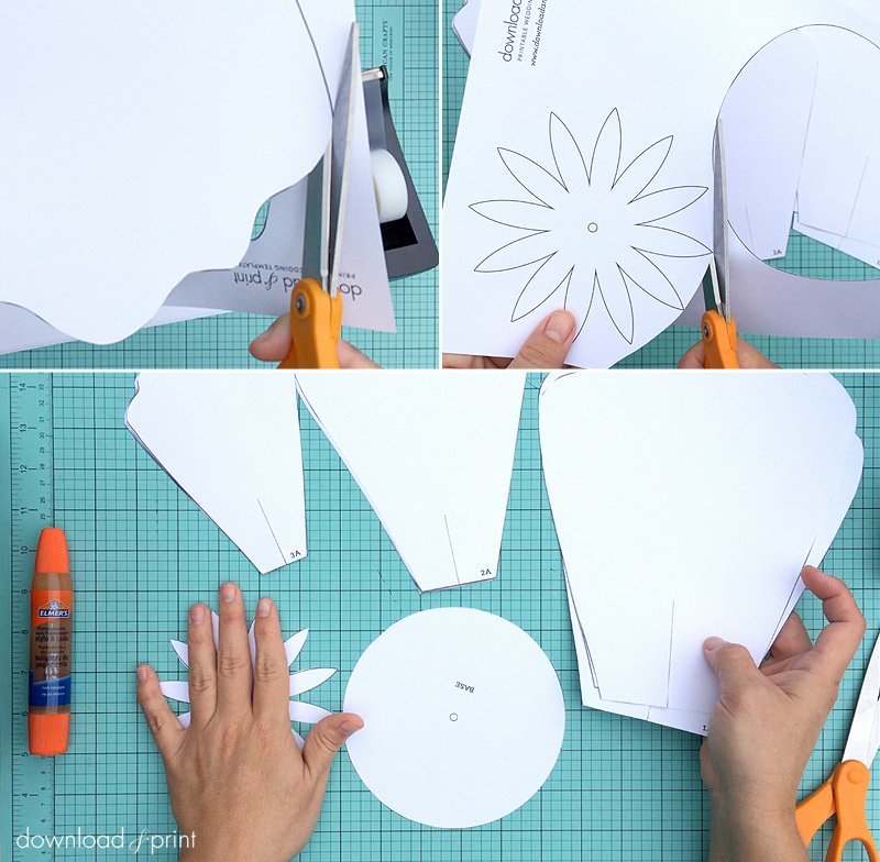 Free Printable Giant Flower Template Lovely How to Make Giant Paper Roses Plus A Free Petal Template