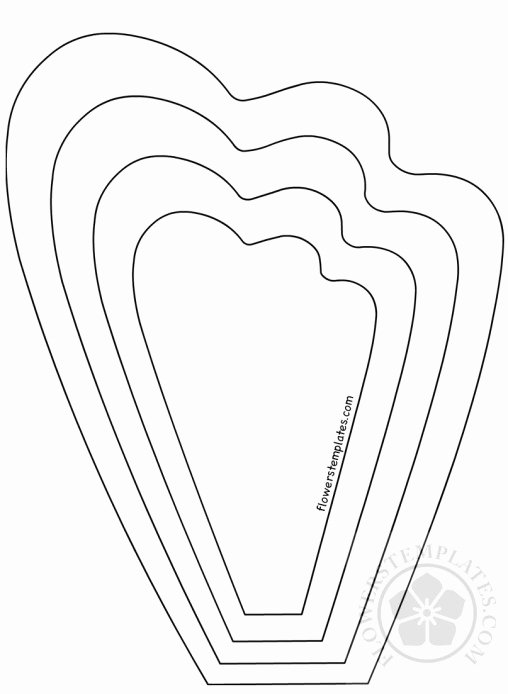 Free Printable Giant Flower Template New Flower Petal