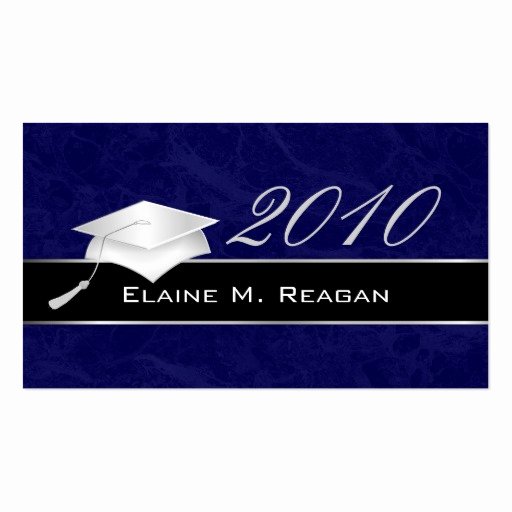 Free Printable Graduation Name Cards Fresh High School Graduation Name Cards 2010 Business Cards