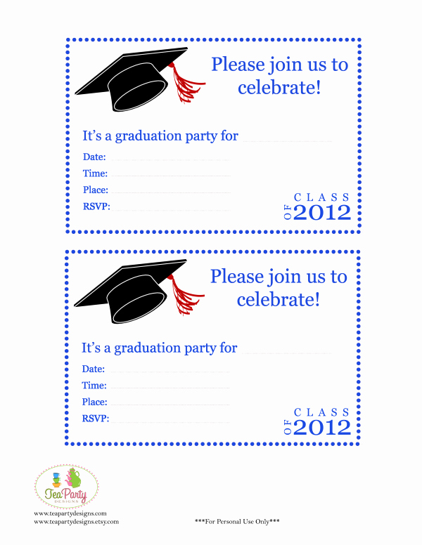 Free Printable Graduation Name Cards New Free Print Graduation Announcements Template Invitation