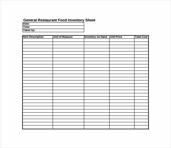 Free Printable Inventory Sheets Pdf Lovely 14 Sample Inventory Spreadsheet Templates Pdf Doc