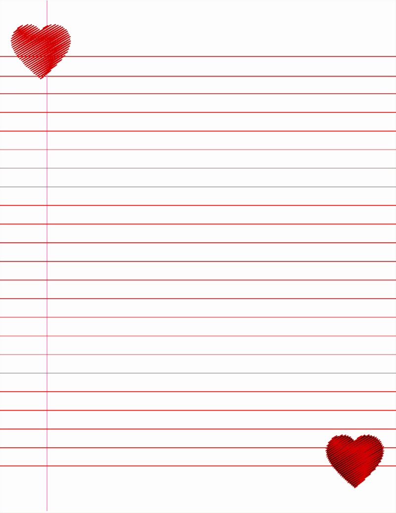 Free Printable Lined Stationary Elegant 14 Lined Paper Templates Excel Pdf formats