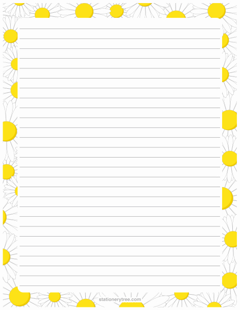 Free Printable Lined Stationary Unique Pin by Muse Printables On Stationery at Stationerytree