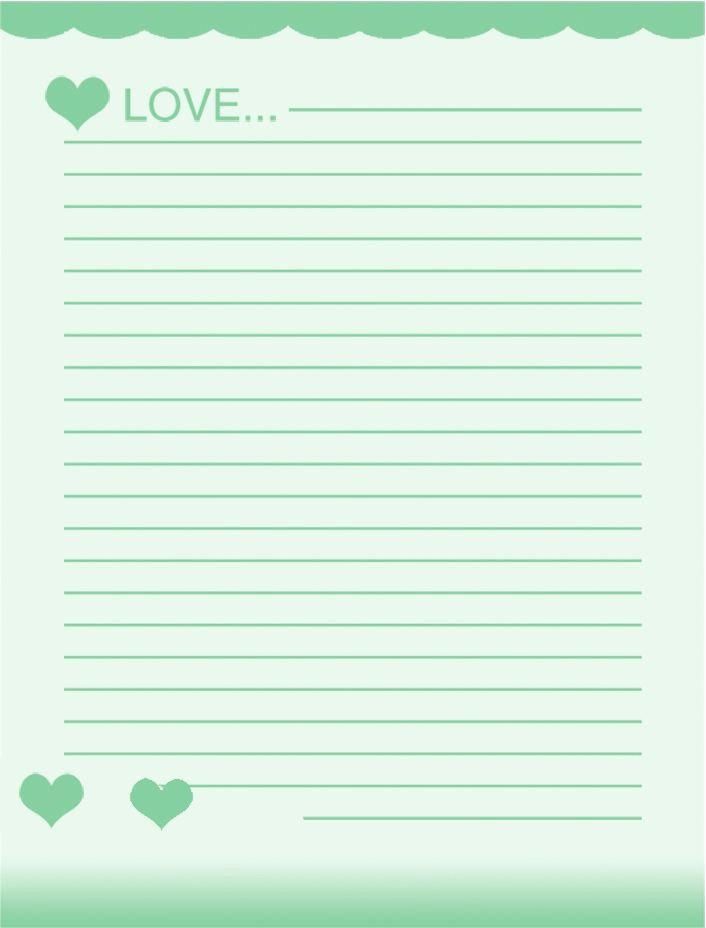 Free Printable Lined Stationery Best Of 40 Best Free Stationery Images On Pinterest