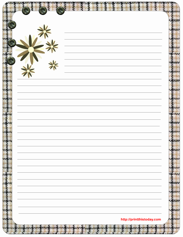 Free Printable Lined Stationery New Free Mother S Day Stationery Printables