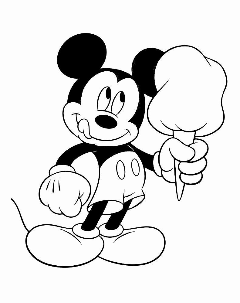 Free Printable Mickey Mouse Cutouts Lovely Free Printable Mickey Mouse Coloring Pages for Kids