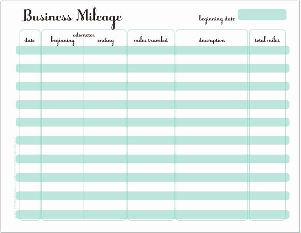 Free Printable Mileage Log Elegant Best 25 Track Mileage Ideas On Pinterest
