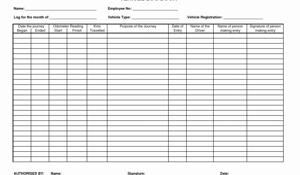 Free Printable Mileage Log New 22 Printable Mileage Log Examples Pdf