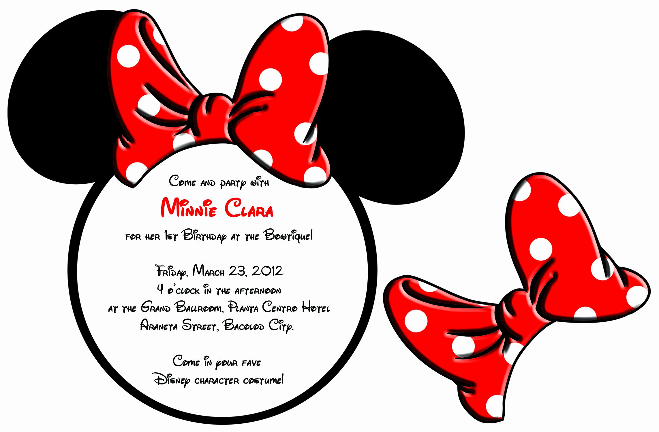 Free Printable Minnie Mouse Bow Template Lovely Cake