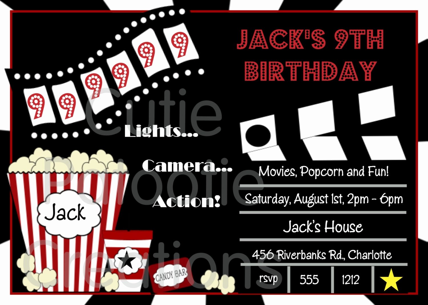 Free Printable Movie Ticket Invitations Elegant Free Movie Ticket Invitation Template Free Excel Template