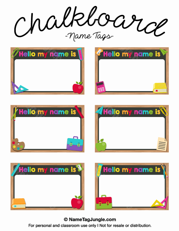 Free Printable Name Tags for Preschoolers Best Of Pin by Muse Printables On Name Tags at Nametagjungle