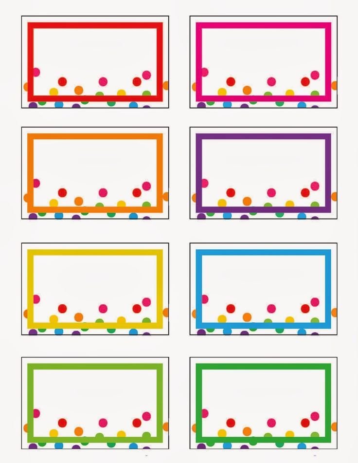 Free Printable Name Tags for Preschoolers Best Of Rainbow Party Printables Free by Everyday Art