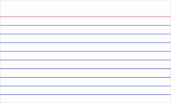 Free Printable Note Card Template Best Of 17 Index Card Templates Free Psd Vector Ai Eps format