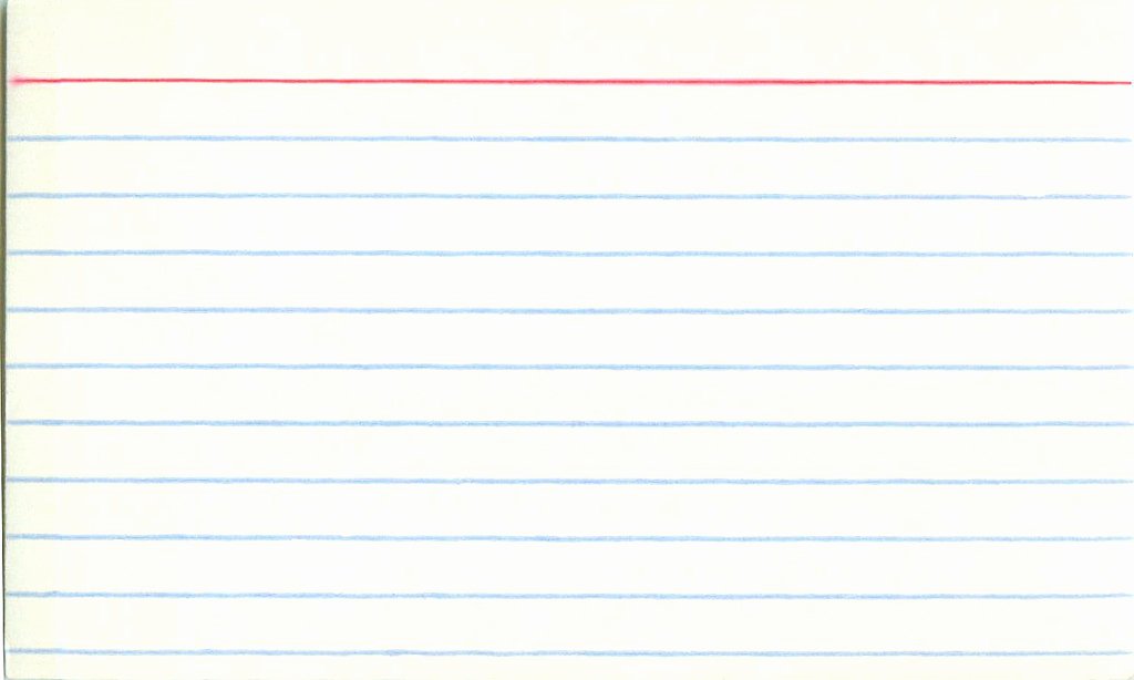 Free Printable Note Card Template Elegant Blank Index Card