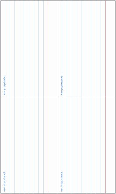 Free Printable Note Card Template Unique Index Cards Download A Free Printable Index Card Template