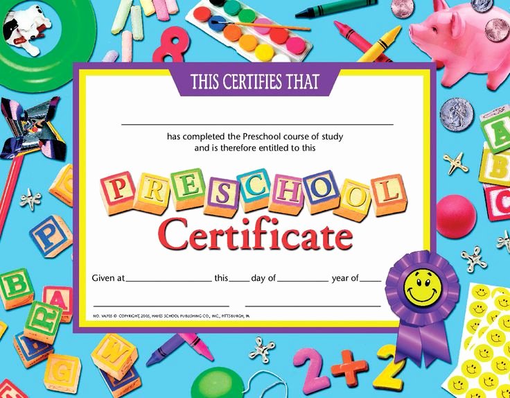 Free Printable Preschool Graduation Program Templates Beautiful Certificate Schule Und Zeugnisse Pinterest