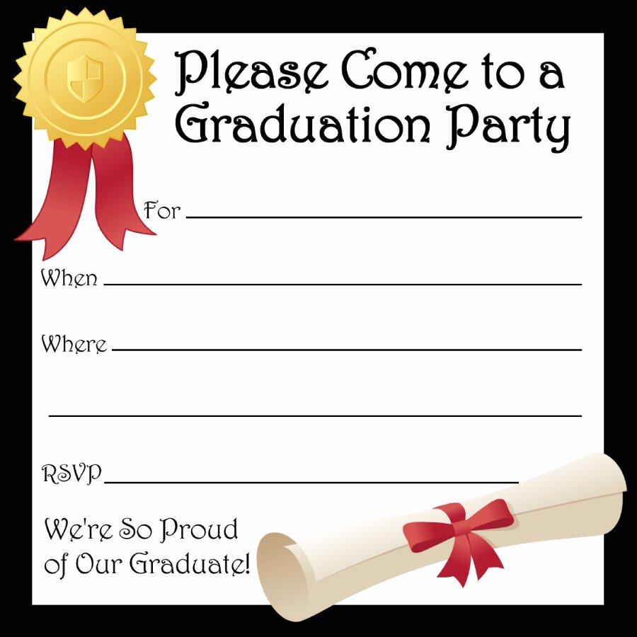 Free Printable Preschool Graduation Program Templates Lovely 40 Free Graduation Invitation Templates Template Lab