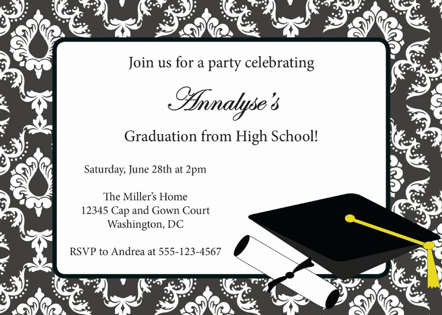 Free Printable Preschool Graduation Program Templates Lovely 40 Free Graduation Invitation Templates Template Lab